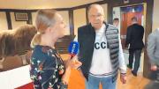 El canciller ruso apareció con un nostálgico buzo de la URSS