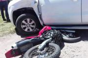 Motociclista de 32 años iba a trabajar y murió en un terrible choque