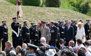 Carlos III homenajeó a soldados que sirvieron en el conflicto bélico