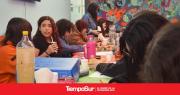 Casa de la Juventud: Jóvenes crean bocetos para mural de prevención del suicidio