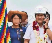 Cindi Saraí madre de hija de Evo logró refugio político en Argentina