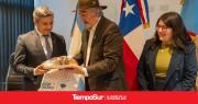 La delegación de la Región de Aysén fue recibida por el intendente