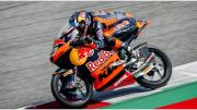 Valentín Perrone hizo historia con su primera pole position en Moto3 a los 17 años