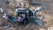 Tres salteños resultaron heridos tras el vuelco de una camioneta en la ruta 34 en Santiago del Estero 