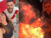 Lauti, el loco de la pelota que fue ejecutado por dos motochorros: ¡Tirale, tirale!