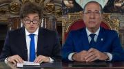 Javier Milei se metió en la grieta por “Homo Argentum” y bancó a Guillermo Francella