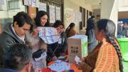 El TSE y el Gobierno reportan normal desenvolvimiento de la primera media jornada electoral en el país