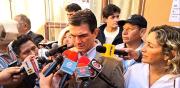 Rodrigo Paz emite su voto en Tarija e insta a la población a fortalecer la democracia