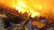 Boca y una clásica costumbre en Mendoza: los hinchas armaron una fiesta inigualable