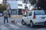 En Neuquén quieren que las fotomultas de los celulares se usen también para las veredas con obstáculos