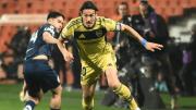 El desplante de Edinson Cavani al ser reemplazado frente a Independiente Rivadavia