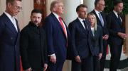 Un piquete europeo en la Casa Blanca 