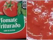 ANMAT pidió no consumir ni vender un lote de tomate triturado de una reconocida marca por la supuesta presencia de gusanos
