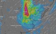EN VIVO, el mapa de la ciclogénesis en el AMBA: a qué hora lloverá más fuerte y cuándo llegarán las ráfagas de 74 km/h