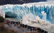El Perito Moreno entra en retroceso y podría dejar de verse desde la costa