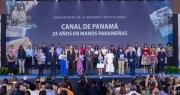 Los panameños festejaron los 25 años de administración del Canal