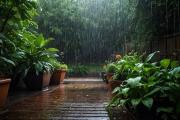 Por qué el agua de lluvia es buena para las plantas, según la ciencia