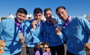 Medalla de plata para remeros de Regatas La Plata en los Panamericanos Junior Asunción 2025