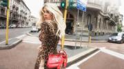 Wanda Nara llegó a Hollywood y arrasó con su look joggineta