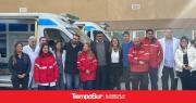 Guzmán participó en la entrega de ambulancias para el Hospital SAMIC