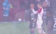 Escándalo en Huracán: Matko Miljevic ahorcó a un jugador de Once Caldas en plena Copa Sudamericana