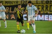 Con Marcos Rojo, los 11 de Gustavo Costas para la final con Peñarol por la Copa Libertadores