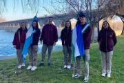 Con alegría, estudiantes de Regina dieron la bienvenida a la temporada de riego en el Alto Valle