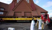 VIDEO. Suecia inicia el traslado de 5 kilómetros de icónica iglesia por ampliación de mina