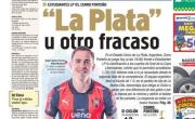 Para los medios paraguayos, si Cerro Porteño no le gana a Estudiantes es un nuevo fracaso