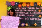 Dolor en la despedida de la rectora fallecida: Te faltaba mucho por vivir