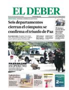 Portadas de los periódicos de Bolivia del miercoles 20 de agosto del 2025