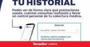 Podes consultar tu historial en la credencial digital