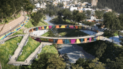 Construcción del Parque Lineal Metropolitano La Paz –El Alto llega al 25,1% de avance