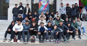 Estudiantes apuesta al deporte y la educación: un grupo de juveniles se presentó en la Expo UNLP