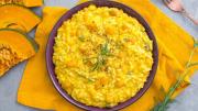 Sabroso y nutritivo: la receta fácil del risotto de calabaza para que quede súper cremoso