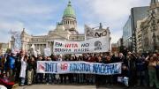 Se espera un jueves movido afuera del Congreso