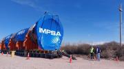 El reactor de IMPSA vuelve a circular rumbo a YPF: qué rutas estarán cortadas