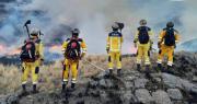 Cochabamba: Viento reactiva el fuego en el Parque Tunari