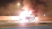Revuelo en la Panamericana: choque, dos heridos y una caja “misteriosa”