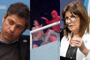Patricia Bullrich tildó de inútil a Kicillof por los incidentes en cancha de Independiente: Fue una tragedia