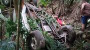 Trágico accidente en carretera a Choroní: Camioneta cayó por un barranco en una curva y dejó tres fallecidos
