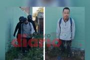 Drogado, amenazó matar a concubina e hijos, y se hizo cortes en todo el cuerpo