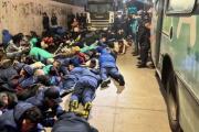 Hay más de 350 hinchas de la Universidad de Chile detenidos