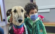 Tiene 10 años, está internado en el hospital Castro Rendón de Neuquén y recibió una visita muy especial