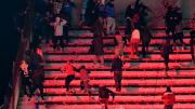 Los incidentes entre los hinchas de la U de Chile e Independiente dejaron 2 heridos graves y más de 90 detenidos