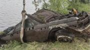El secreto que guardó un río durante 58 años: apareció un auto con restos humanos