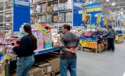 Leve suba de ventas en supermercados y caída en mayoristas y desplome en shoppings
