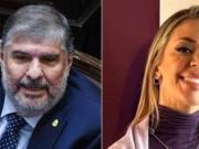 Es una tonta y una estúpida, la agresiva respuesta de Mayans a Virginia Gallardo por la crítica de la vedette por el sueldo de los senadores