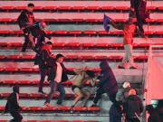 Independiente apuntó en un comunicado contra los hinchas de la Universidad de Chile y tildó de inaceptable el accionar de los barras locales