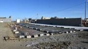 Stella Maris concretó la conexión de gas en los vestuarios y avanza con el playón